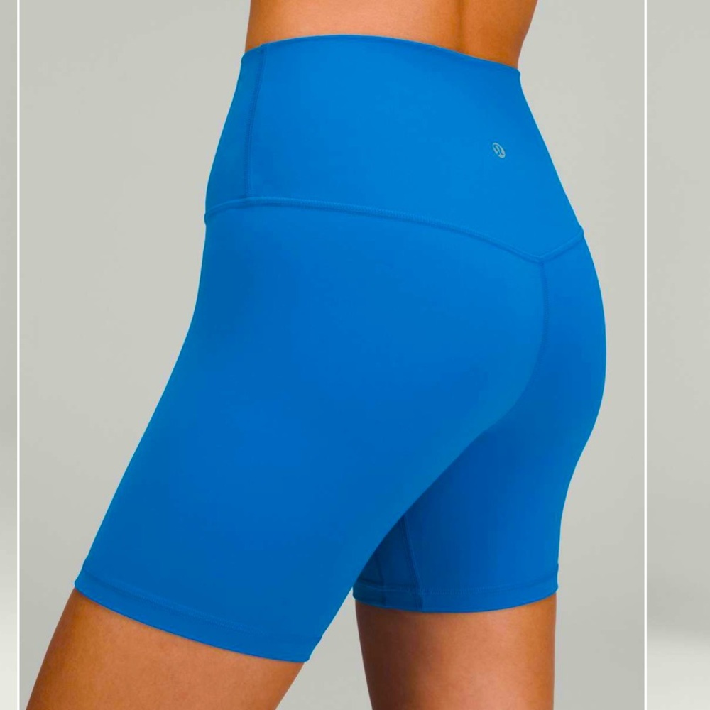 LULULEMON ALIGN HIGH-RISE SHORT IN POOLSIDE